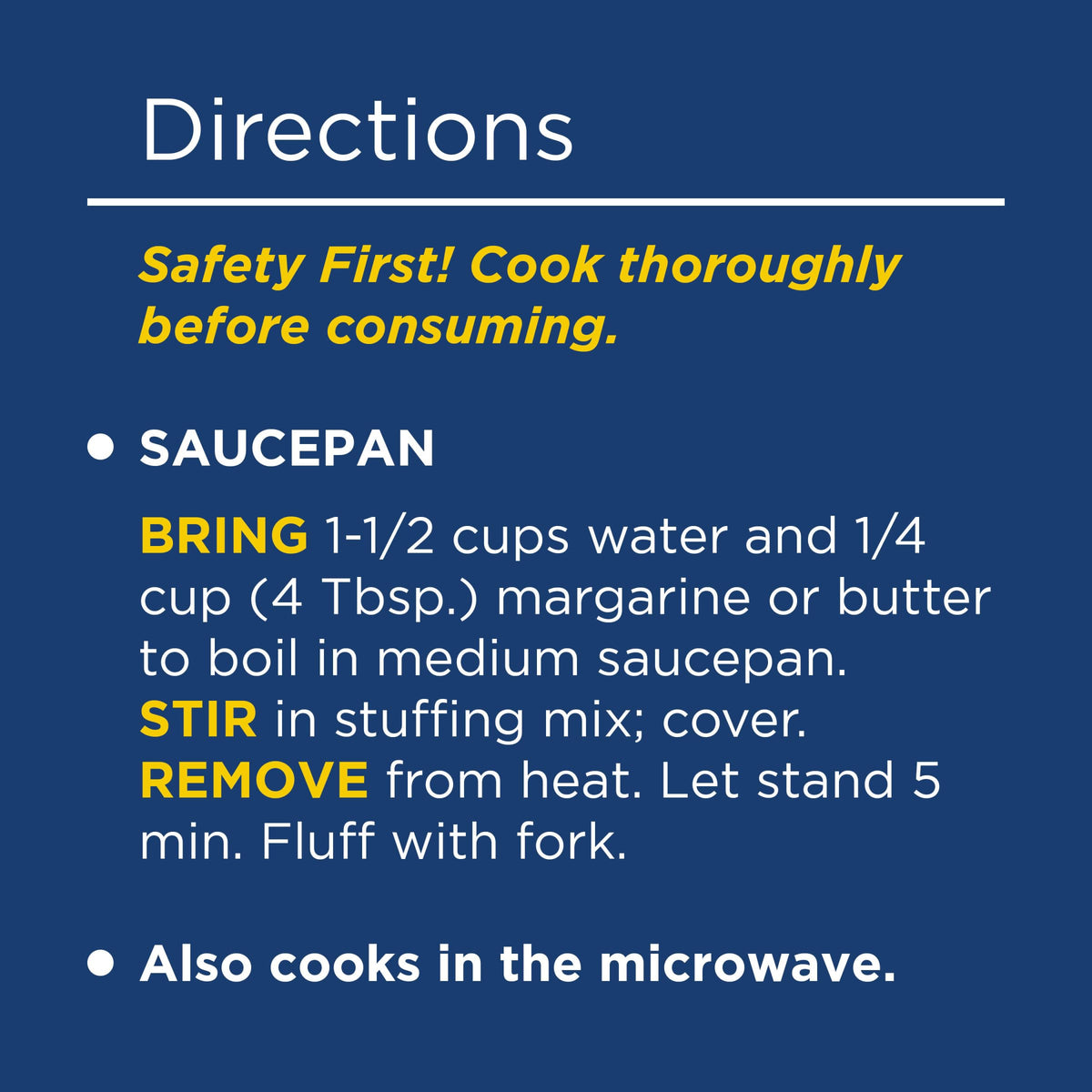 Stove Top Lower Sodium Chicken Stuffing Mix, Instant Side Dish for Chicken and Holiday Meals, Savory Seasoned Bread Stuffing, Ready in 5 Minutes, 6