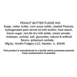 Home Made Creamy Chocolate/Peanut Butter Fudge - 24 OZ Currier and Ives Gift Box