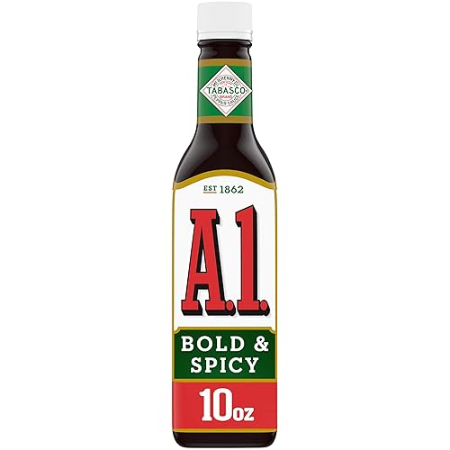 A.1. Bold & Spicy Sauce with Tabasco (10 oz Bottle)