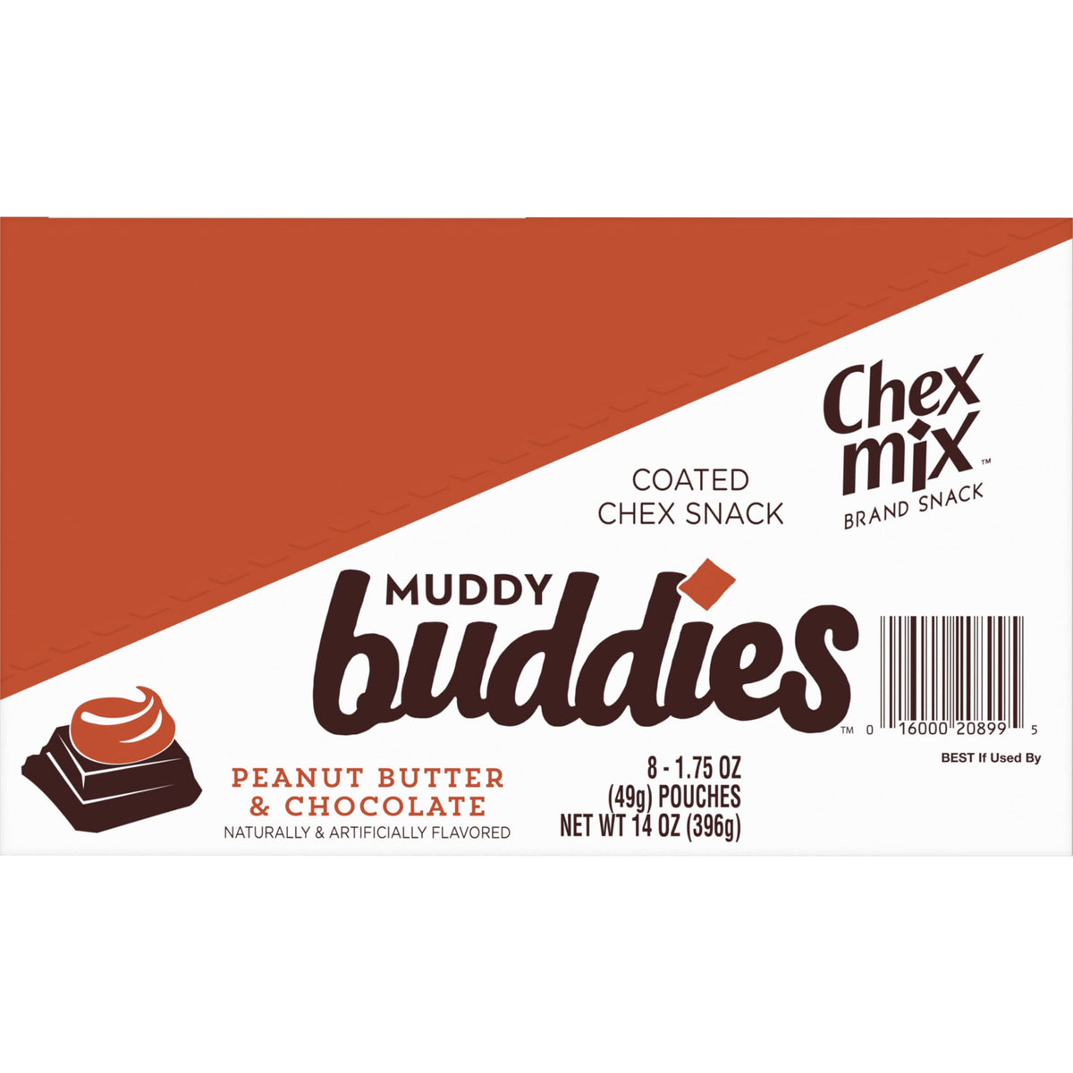 Chex Mix Peanut Butter and Chocolate Muddy Buddies 8 Count
