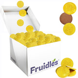 Fruidles Original Crypto Chocolate Coins, Made with Premium Belgian Chocolate, Gluten-Free, Non-GMO, Kosher Certified Dairy (1000-Pack)