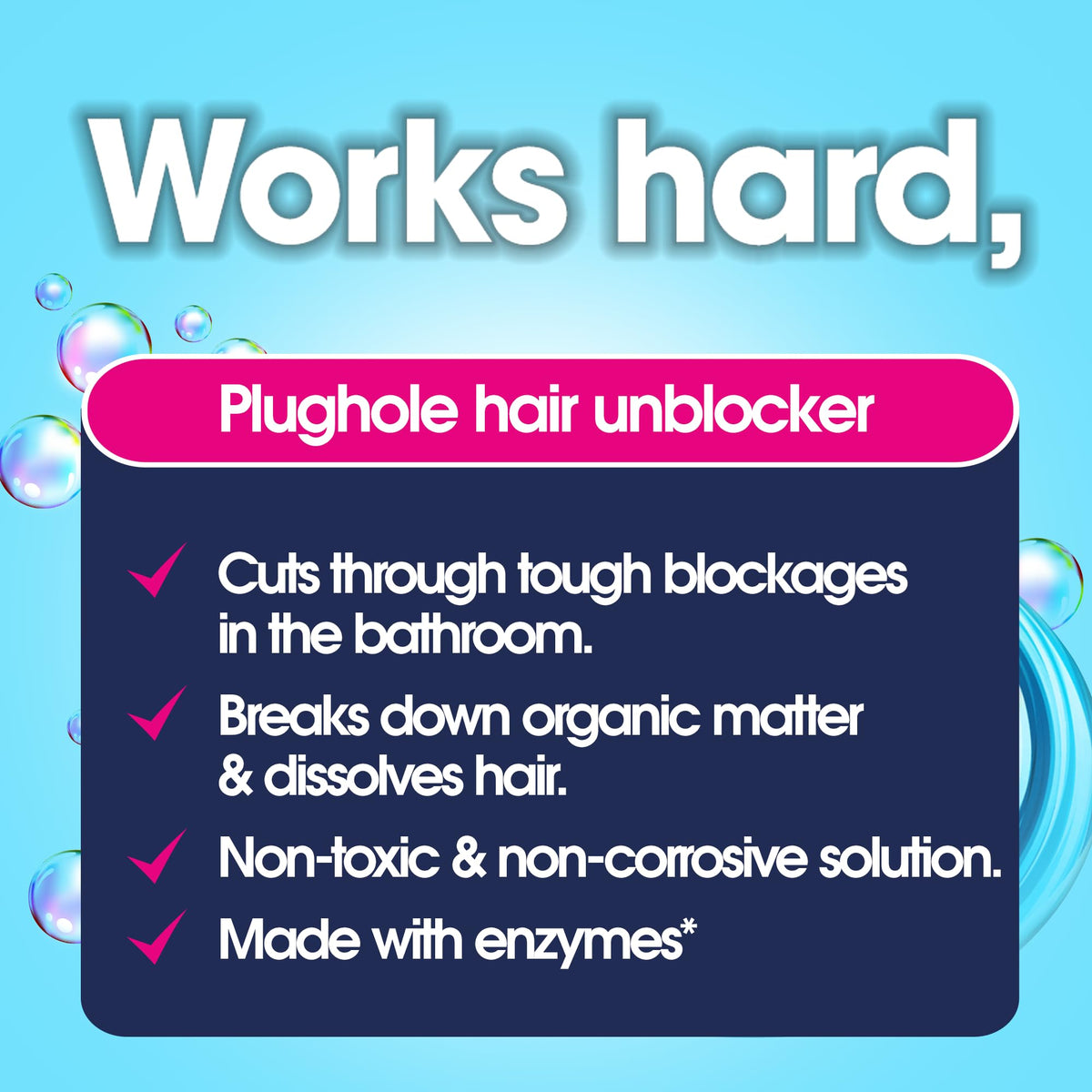Ecozone Plughole Hair Unblocker
