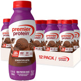 Premier Protein Shake, Chocolate, 30g Protein, No Added Sugar, 24 Vitamins & Minerals to Support Immune Health, 11.5 fl oz, 12 Pack