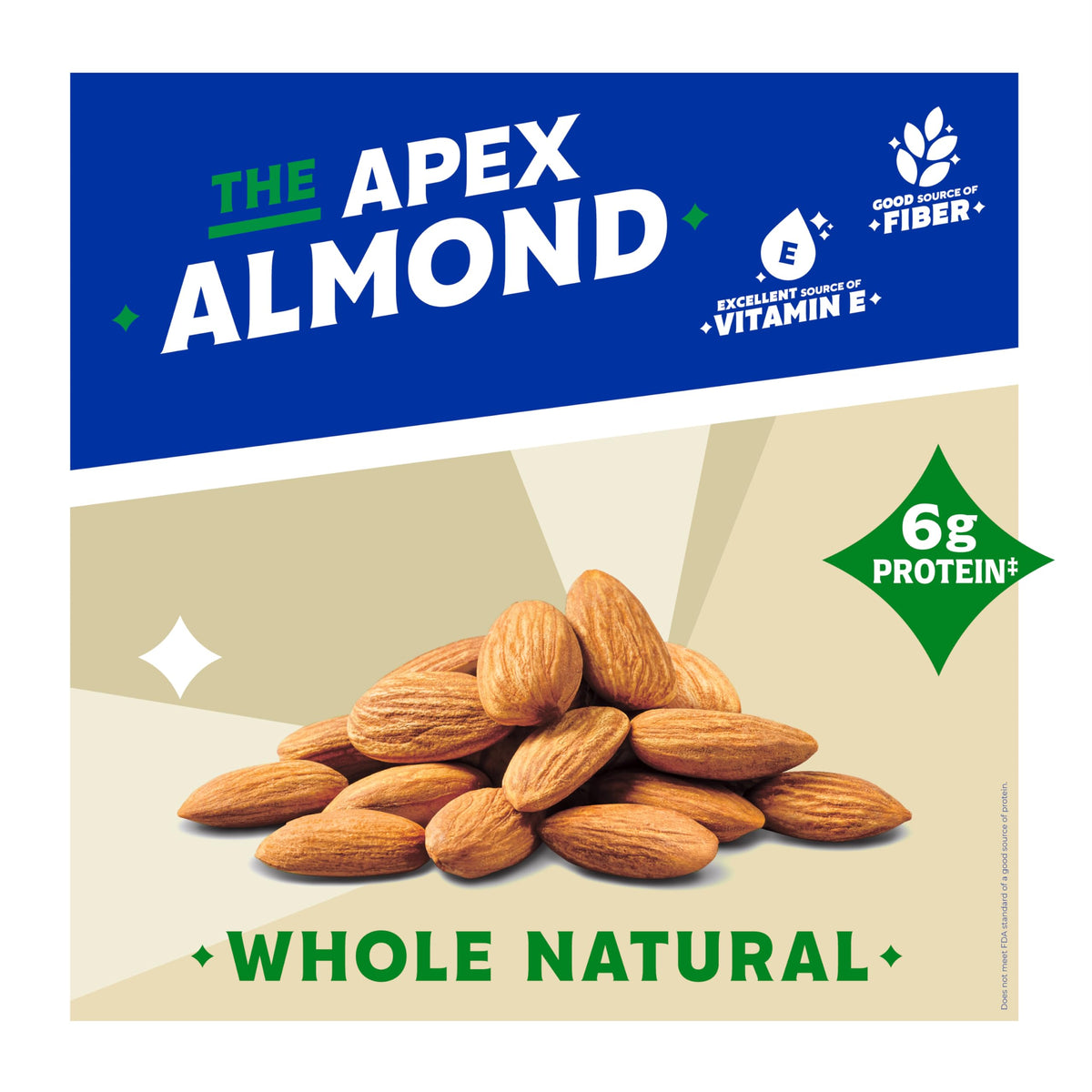 Blue Diamond Almonds, Raw Whole Natural, 25 Ounce
