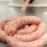 Bearded Butchers Chipotle Bratwurst DIY Kit - Smoky & Savory Brats - Includes Chipotle Seasoning, High-Temp Cheddar Cheese & 32mm-35mm Natural Hog