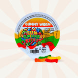 Fun Fruit Bites Gummy Worm Cup (Halal) (Pack 6)