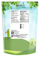 Food to Live Organic Broccoli Powder, 4 Ounces - Non-GMO, Raw, Kosher, 100% Pure, Ground from Whole Vegetables, Vegan Superfood, Bulk, Rich in Fiber