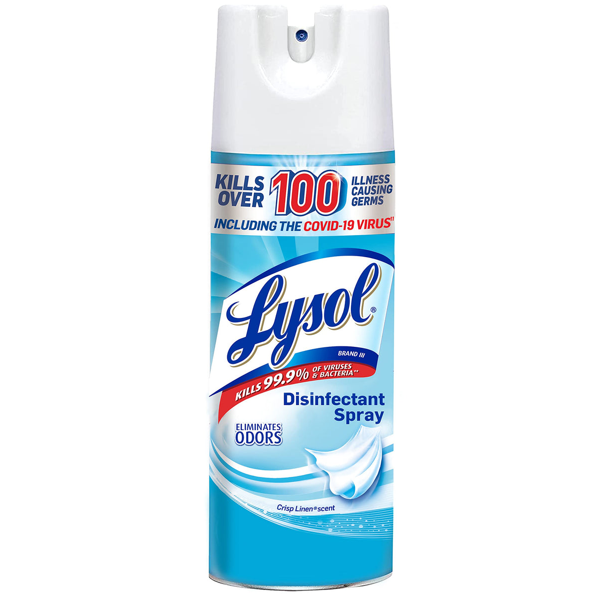 Lysol Disinfectant Spray, Household Cleaning Supplies, Disinfecting Multi-Purpose Room Spray, Antibacterial Sanitizer, Deodorizer, Kills Hantavirus