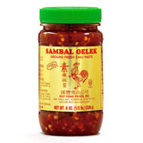 Huy Fong Sambal Oelex Chili Paste, 18 Ounce -- 12 per case.