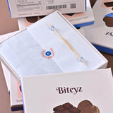 Biteyz Brownie Turkish Delight, Candy Gift Box - Gourmet Treats, Chocolate Flavored Turkish Delight Coated with Chocolate Cookie Crumbs, 36 Pieces
