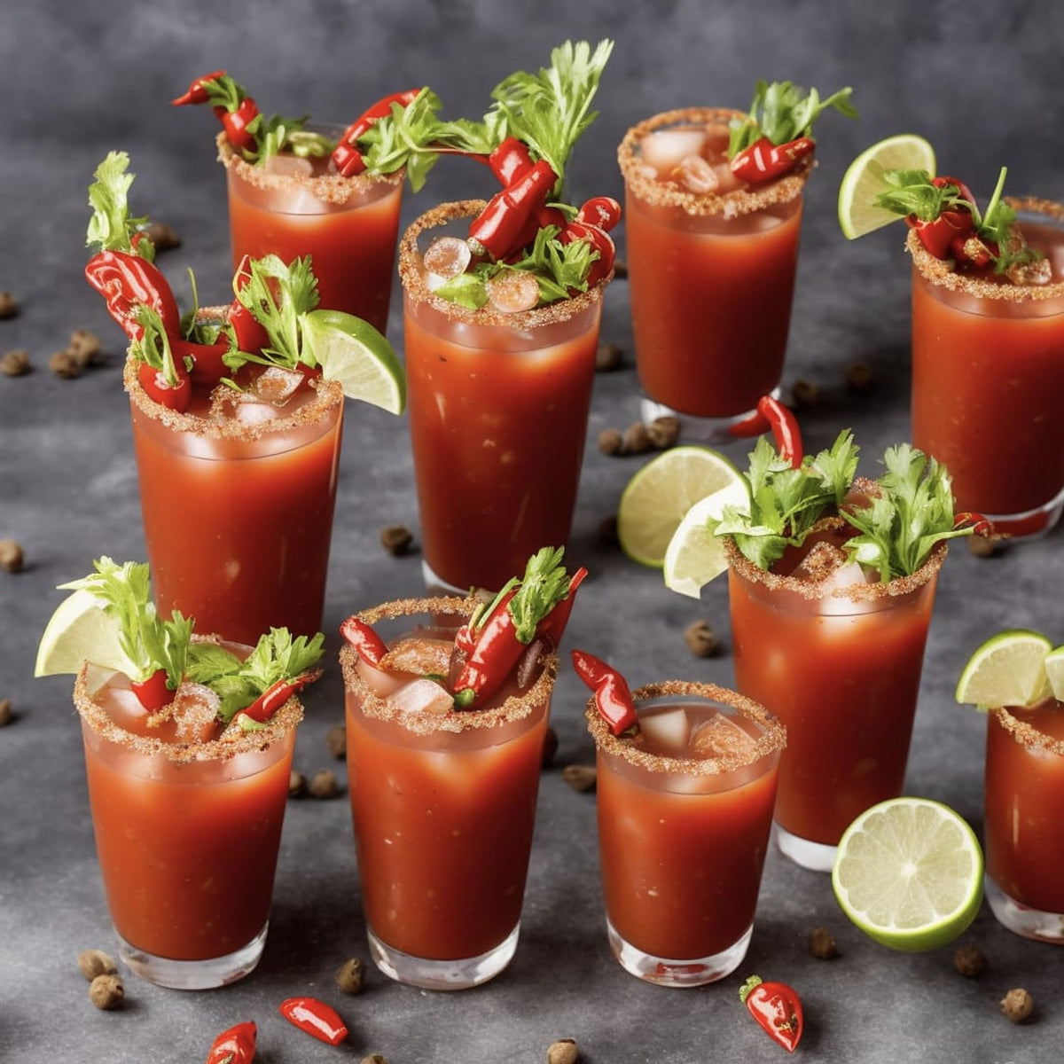 Mr & Mrs T Bold & Spicy Bloody Mary Mix, 1L Bottle, - Premium Cocktail Mixer for Spicy Bloody Marys, Ready to Use