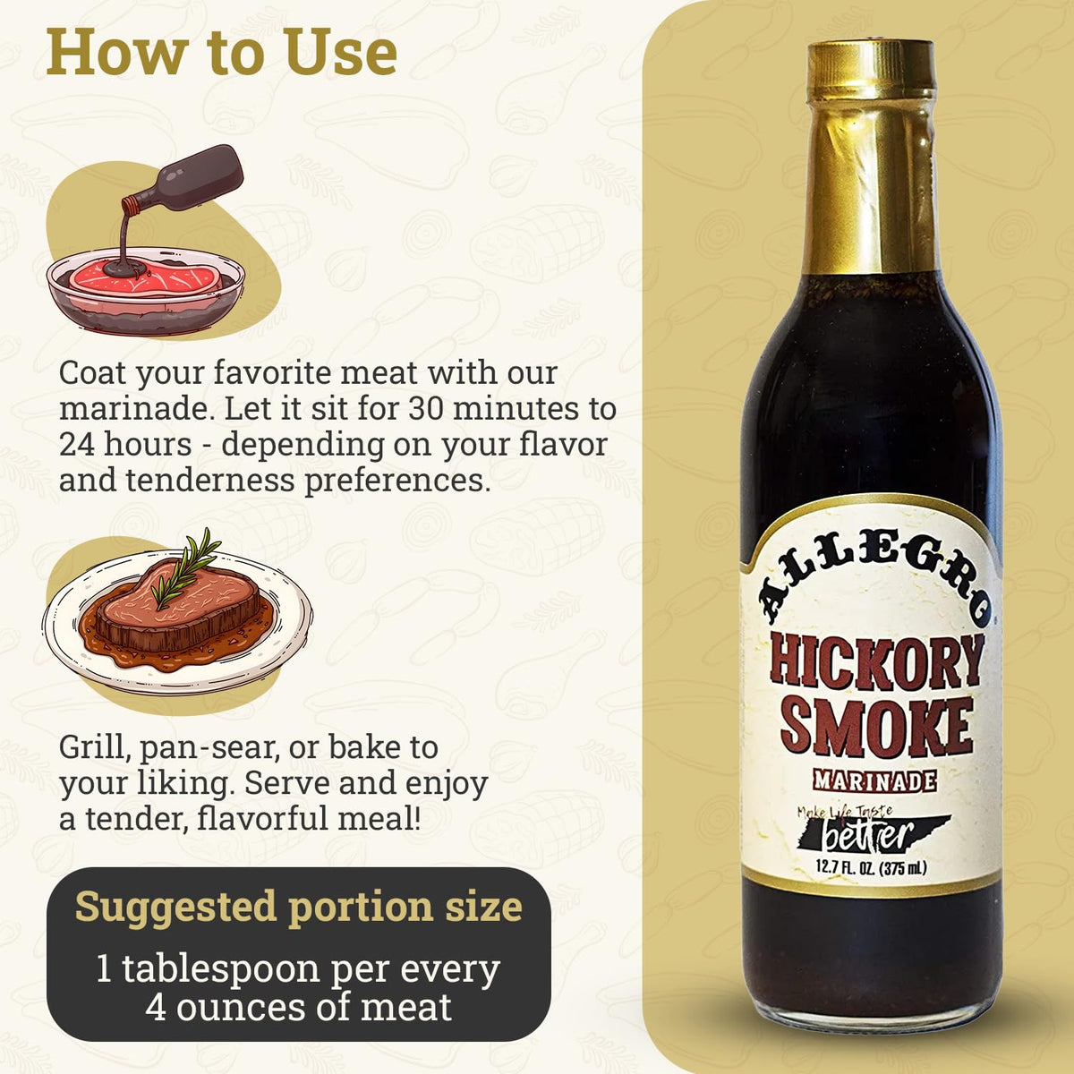 ALLEGRO - The Marinate Everything Marinades | Perfect Marinades for Meat & Veggies | Marinade for Grilling, Roasting & Cooking | Kosher & Gluten Free