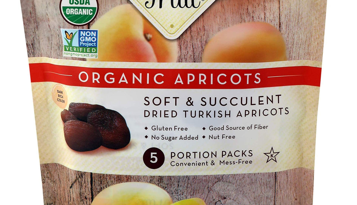 Sunny Fruit Organic Apricots, Soft and Succulent Dried Turkish Apricots