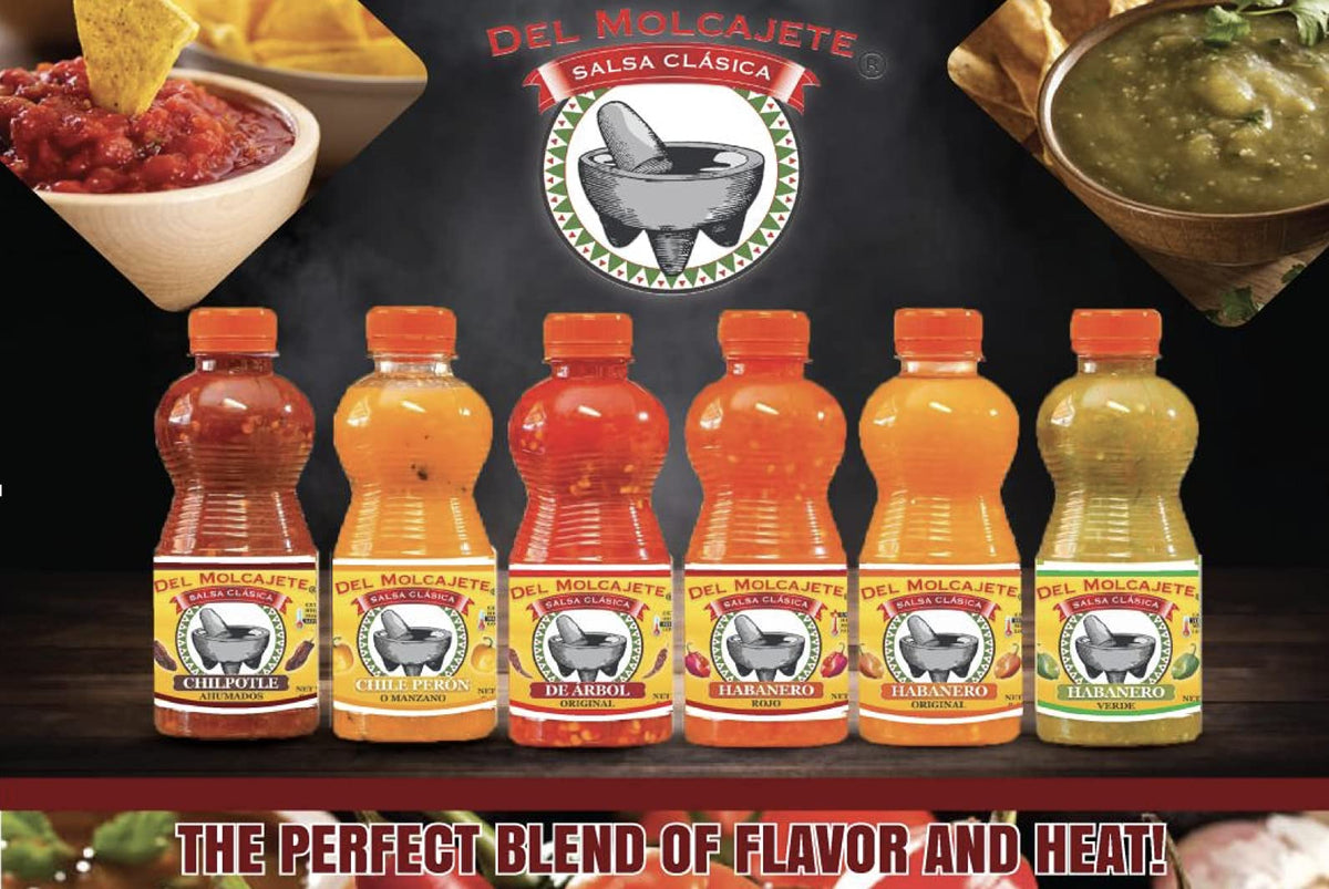 Del Molcajete Chilpotle Flavor Salsa Clasica 12-pack