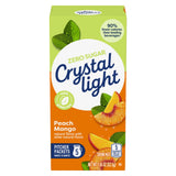 Crystal Light Peach Mango Green Tea Drink Mix, 10-Quart Box (Pack of 7)