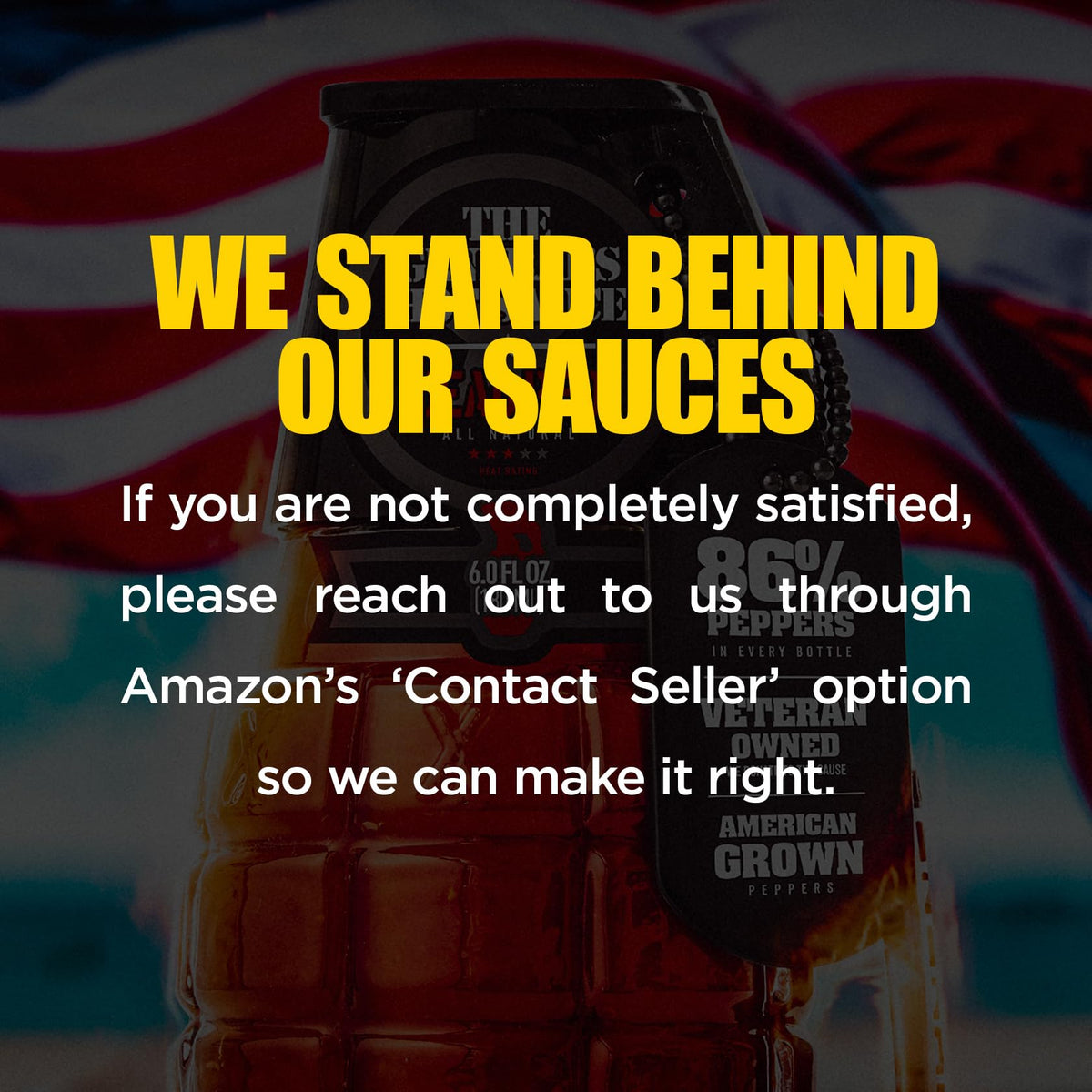 The General's Hot Sauce, Smoke Check, 3/5 Heat Rating, 6 oz