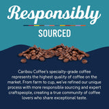 Caribou Coffee, Medium Roast Ground Coffee, 100% Arabica Coffee - Caribou Blend 20 Ounce Bag