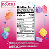 DOUzzle Kosher, Stack 'n Snack Candy Blocks, Edible Bricks, Building Blox, Construction Cake Toppers, (2 Pack), Individually Wrapped Treats, Birthday