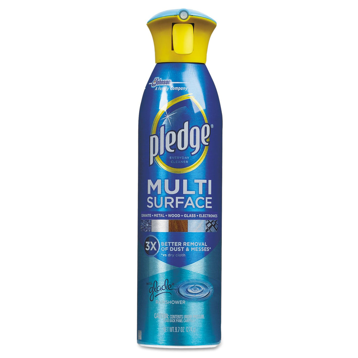 Pledge CB724166 Multi-Surface Everyday Aerosol Rainshower 9.7oz