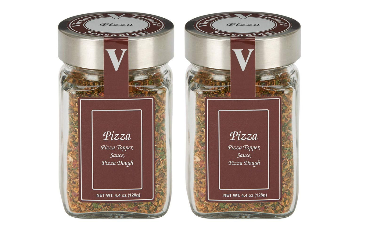 Pizza Seasoning 4.4 oz. Jar (Pack of 2) Sprinkle it on any pizza or add to your favorite sauce, bruschetta or bread recipe. Enjoy the taste of Italy