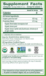 Traditional Medicinals Herbal Green Tea, Green Tea Lemongrass 16 ea (Pack of 3)