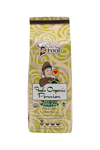 Coffee Fool's Organic Fair Trade Peruvian (Whole Bean)