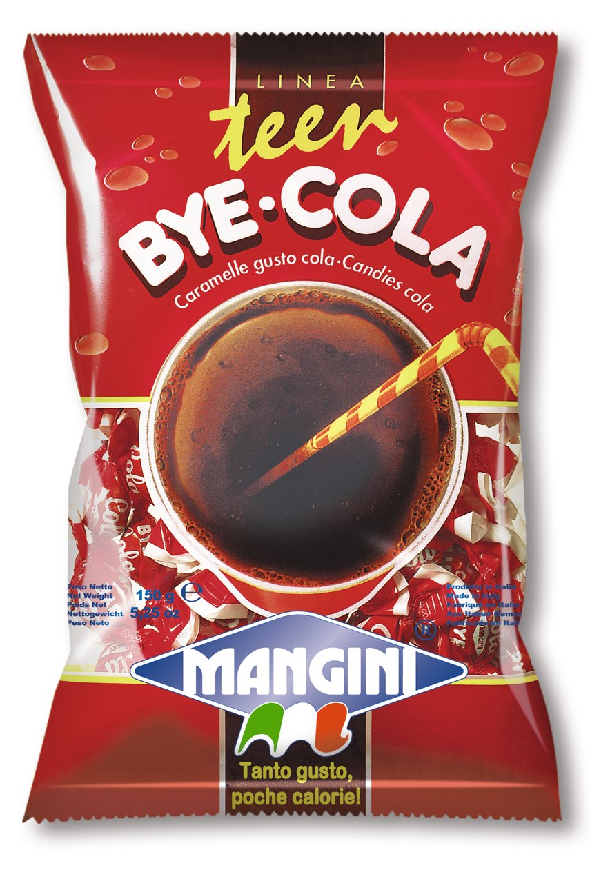 Italian Mini Cola Candy (Bye Cola) 150g Bag (5 pcs)