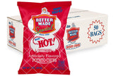 Better Made Special Potato Chips (RED HOT BBQ) - 50 Pack - 50 x 1 oz. Bags - Crunchy, Individual Snacks Made from Fresh Potatoes - Family Owned