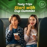 Fun Fruit Bites Assorted Fruit Slices Cup (Halal) (Pack 14)