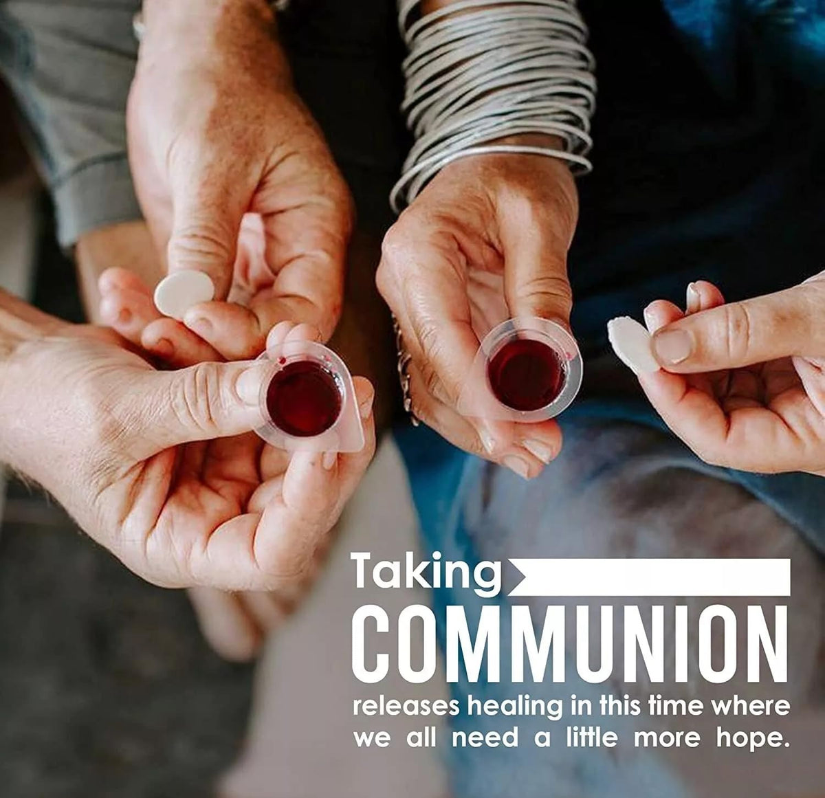 Pre Packaged GLUTEN FREE Traditional Communion Cups | Box of 100 with Juice and Wafer