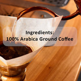 McCullagh Coffee 100% Arabica Premium Ground Dark Roast Coffee
