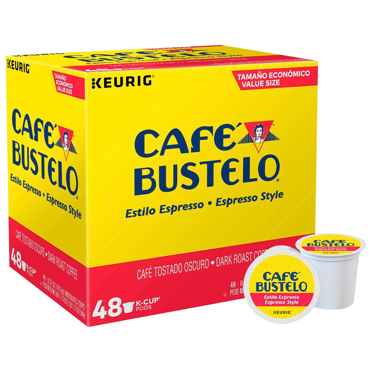 Café Bustelo Espresso Roast 48 K Cup Packs