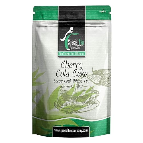 Special Tea Loose Leaf Black Tea, Cherry Cola Cake, 1 oz