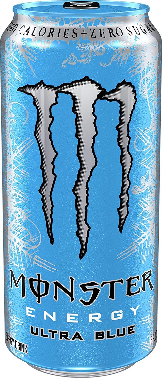 Monster Energy Ultra Zero Sugar Energy Drinks 16 ounce cans (Variety Pack 1, 6 Cans)