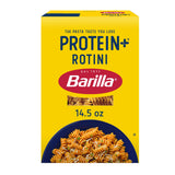 Barilla Protein+ (Plus) Rotini Pasta, 14.5 Ounce - plant based - Made from Lentils, Chickpeas & Peas - Non-GMO, Kosher Certified