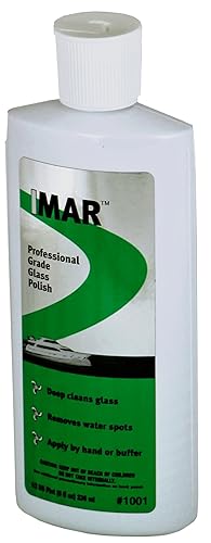 IMAR Professional Grade Glass Polish - 8 Oz Bottle