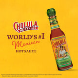 CHOLULA SAUCE HOT CHILI LIME, 5 OZ