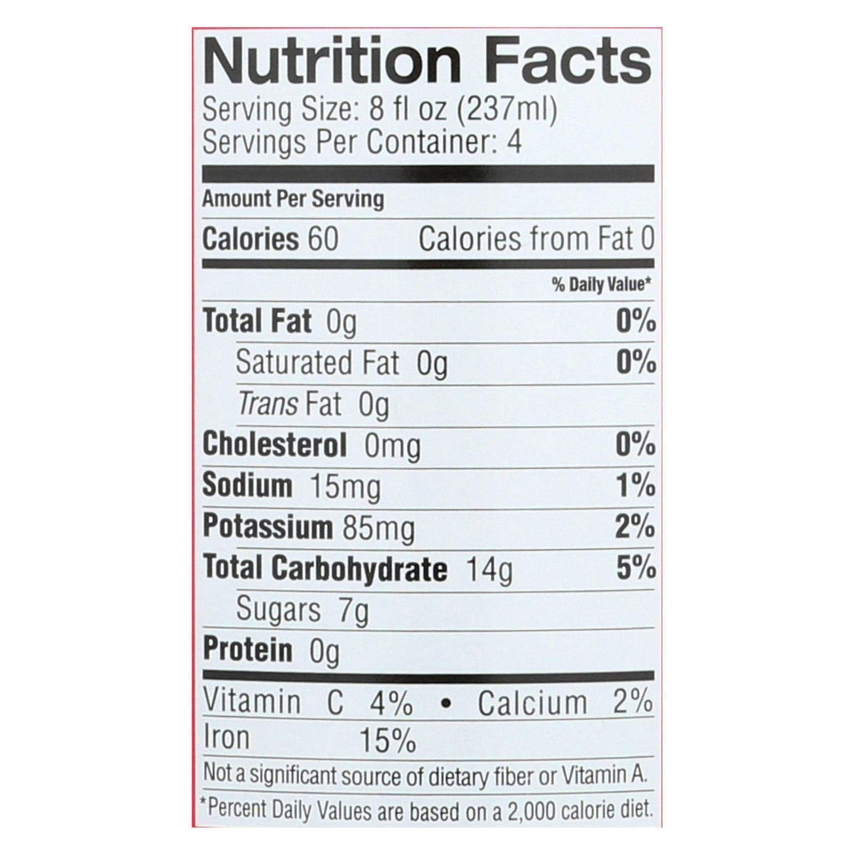 L&A, Juice All Cranberry, 32 Fl Oz