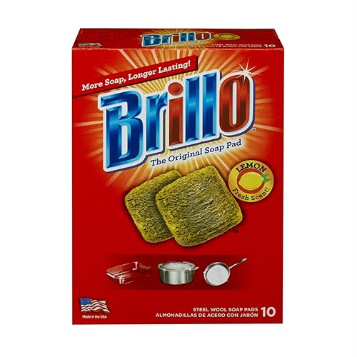 BRILLO WL PAD LEMN 10CT, pack of 2