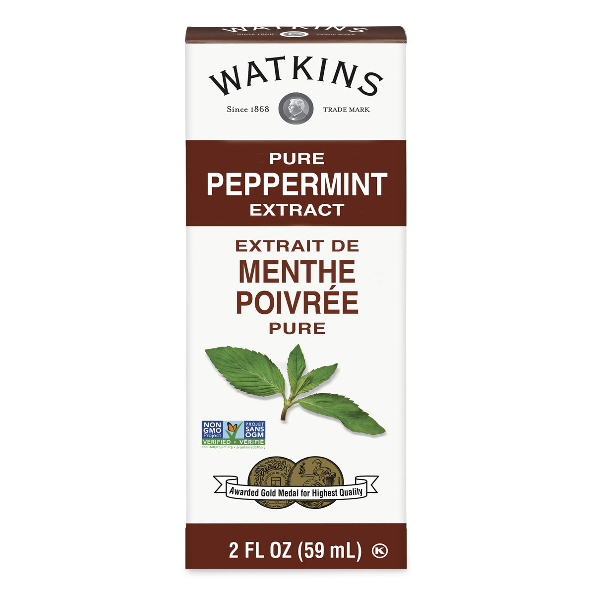 Watkins Pure Peppermint Extract 2 Ounces
