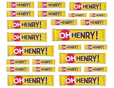 HERSHEY'S Oh Henry! Chocolatey Candy Bars,, 24Count ()