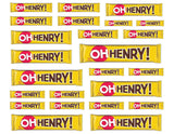 HERSHEY'S Oh Henry! Chocolatey Candy Bars,, 24Count ()