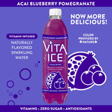 Vita Ice Acai Blueberry Pomegranate, 12 Pack, 17 oz. Bottles