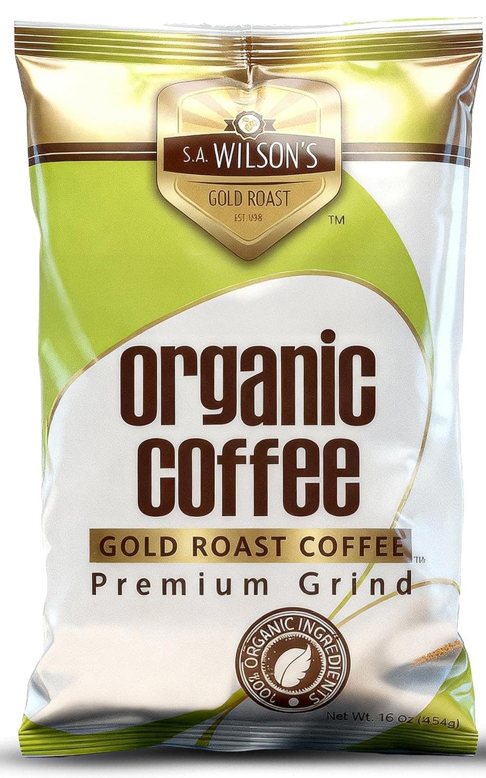 SA Wilson’s Coffee Enema - Organic Enema Coffee - USDA Organic Ground Coffee - High Caffeine & High Palmitic Acid for Liver Detox, Colon Cleanse