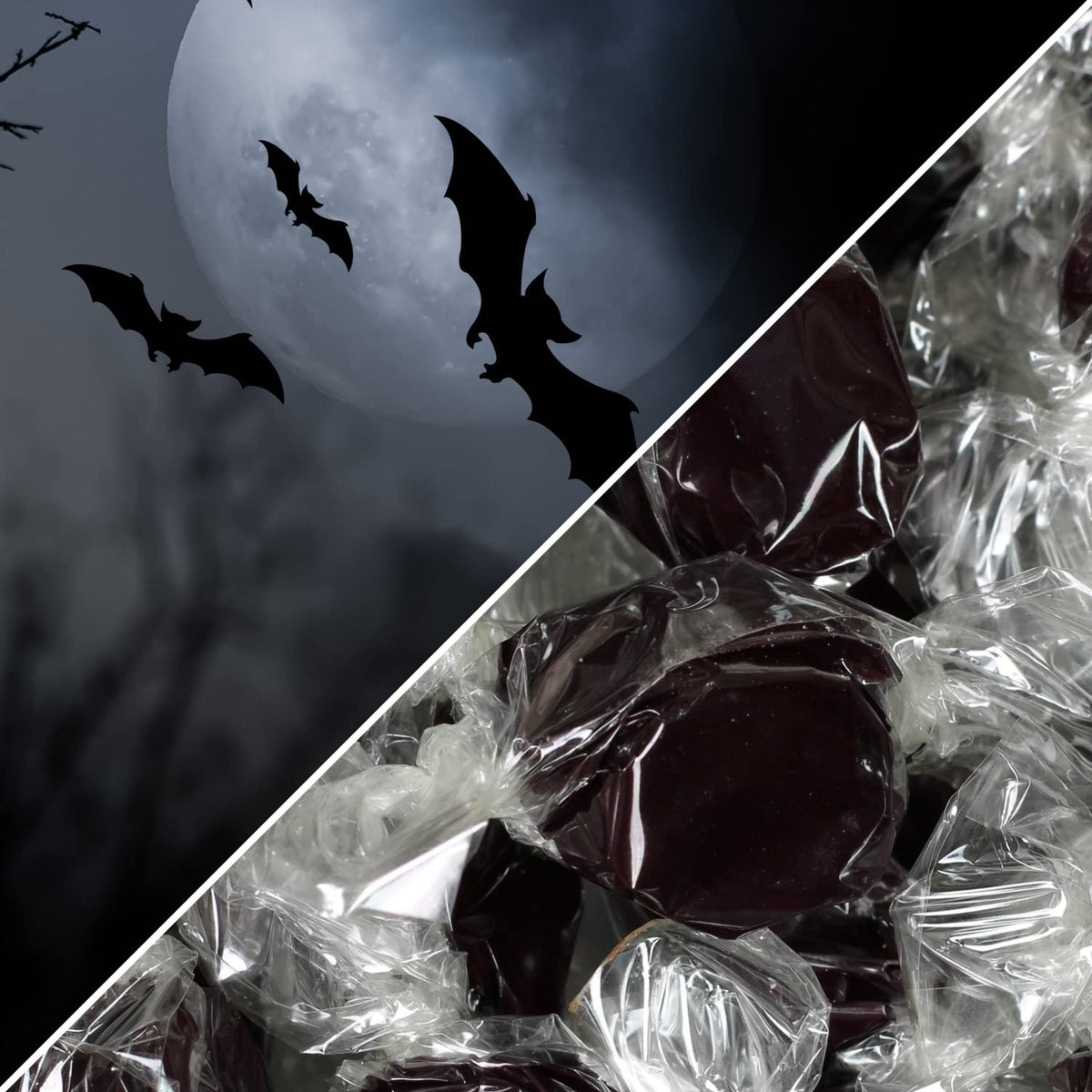 Black Licorice Flavored Taffy Chews by It's Delish, 5 lbs Bulk Bag - Individually Wrapped Gourmet Soft Fluff Taffies - Perfect Trick or Treat Candy