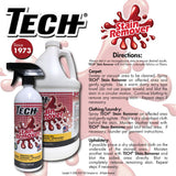 TECH Stain Remover, 24 oz Spray Bottle, 6 Pack, For Carpet, Clothes, Upholstery, and Other Fabrics
