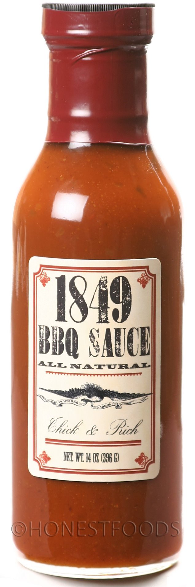 1849 Gluten Free BBQ Sauce, 14 oz (4 Pack)