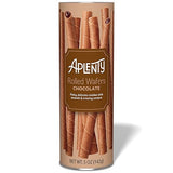 Aplenty, Chocolate Rolled Wafers, 5 Oz