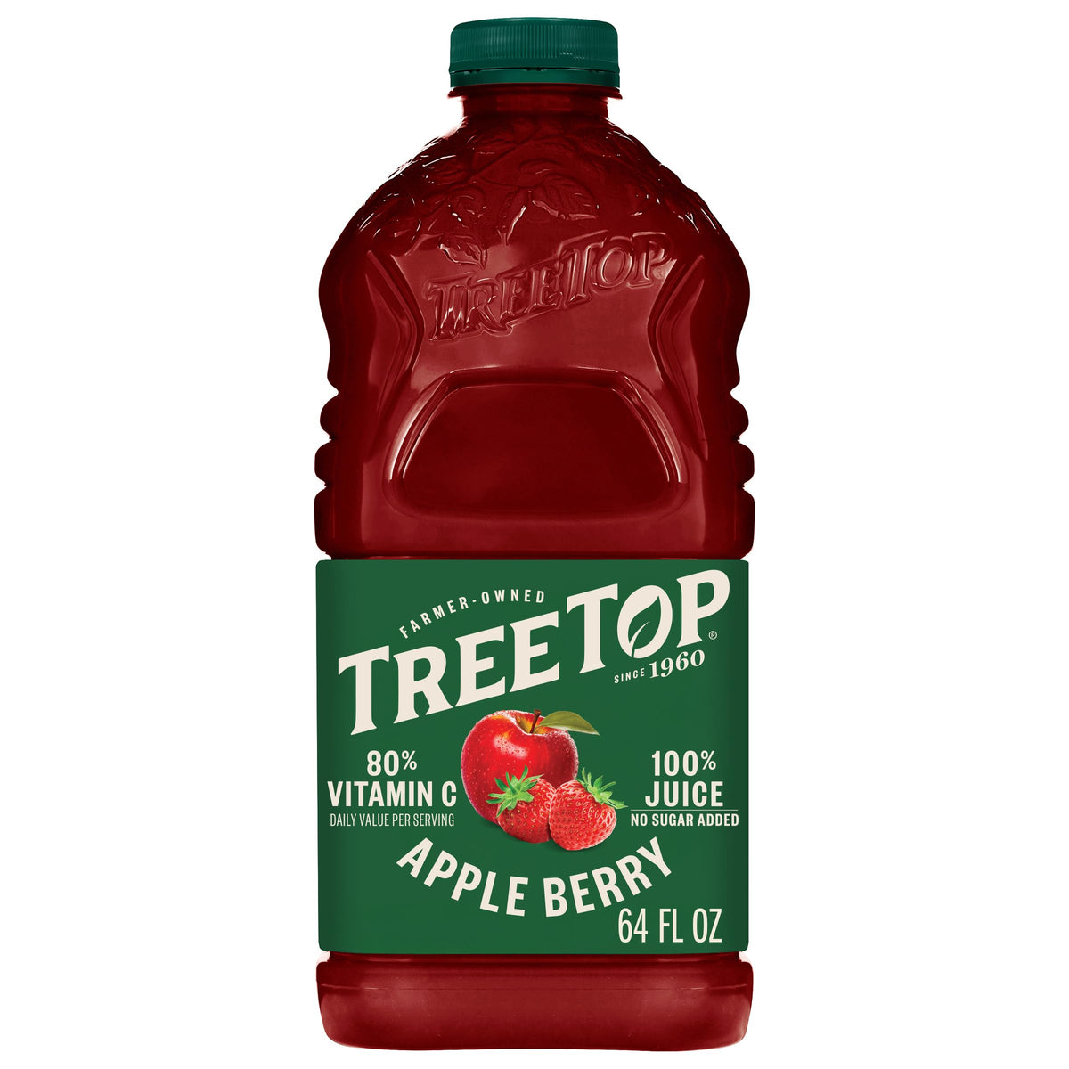 Tree Top Apple Berry Juice, 64 Fl oz. (Pack of 2)