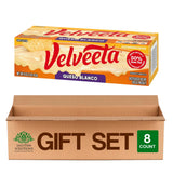 Salutem Vita - Queso Blanco Melting Cheese Dip Sauce, 16 oz, Gift Set - Pack of 8